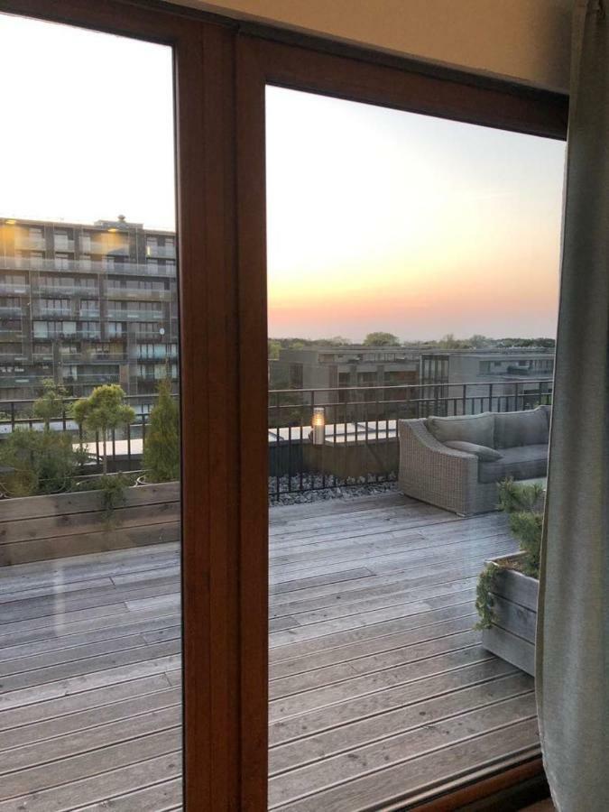 Sea View Penthouse Terrace Palanga Old Town Apartment Exterior photo