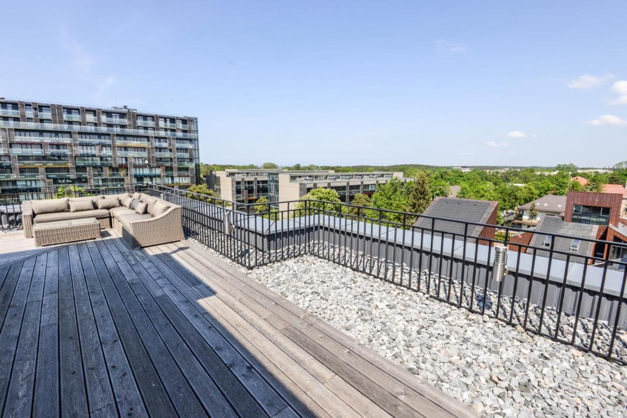 Sea View Penthouse Terrace Palanga Old Town Apartment Exterior photo